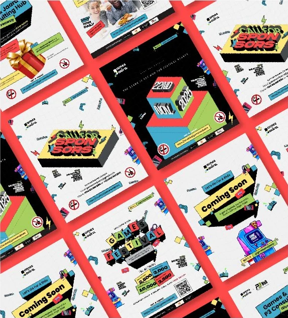 Event branding example from my portfolio