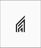 Selected logo study: architectural monogram